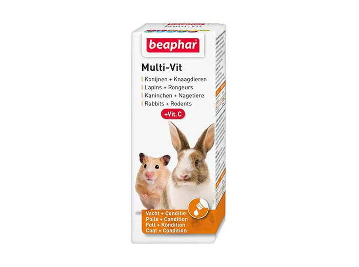 Multi-Vitamines pour Lapin & rongeurs - 50ml
