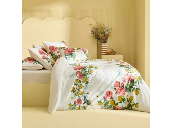 Housse de couette CITRONS DE MENTON ROMANCE Garnier Thiebaut