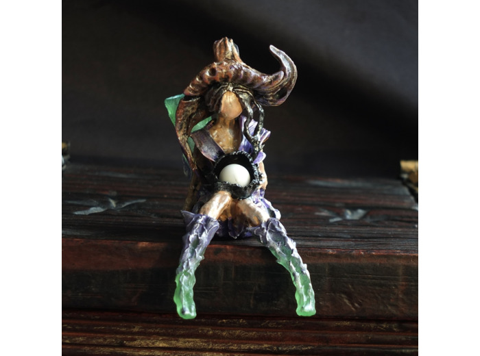 Figurine "Brindille" et sa pierre naturelle