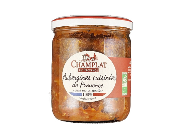 Aubergines Cuisinées de Provence 360g Bio