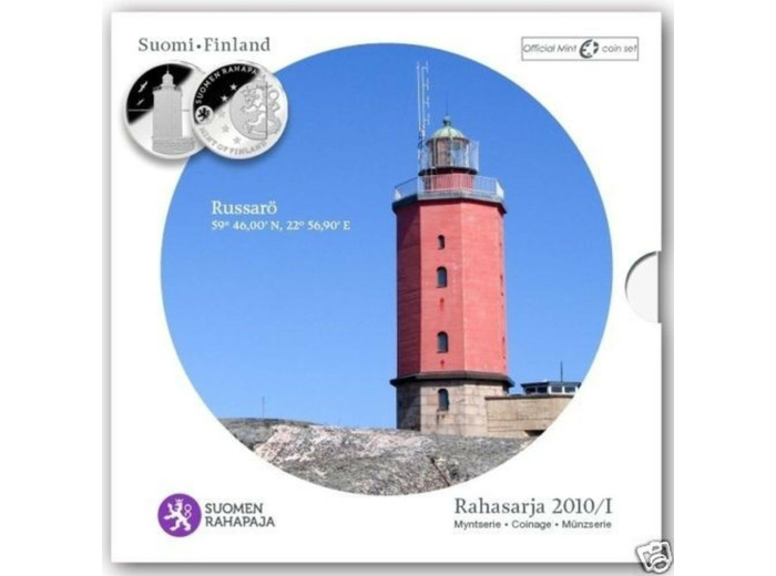 FINLANDE 2010 Serie 8 monnaies BU