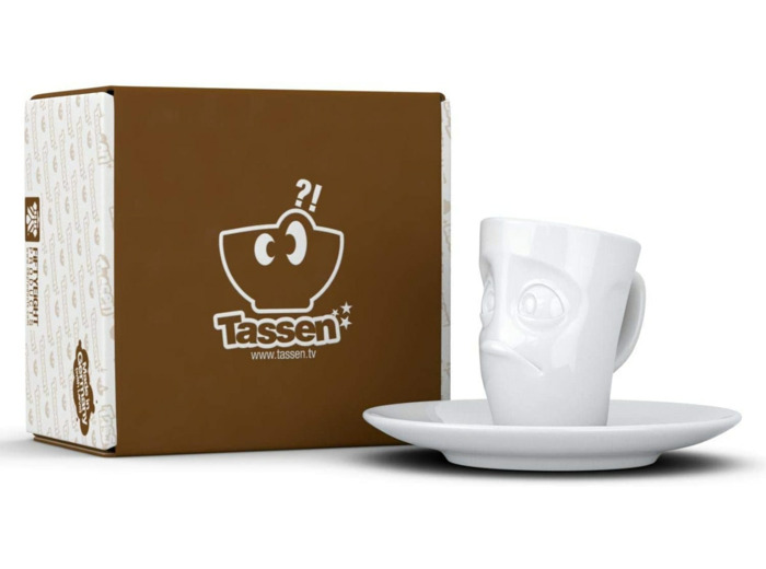 Tasse Expresso HUMEUR - Perplexe - 80 ml
