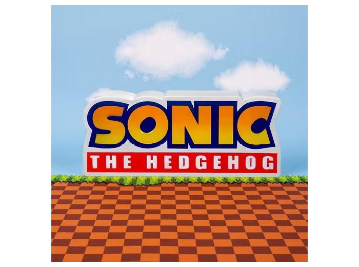 Logo lumineux - Sonic The Hedgehog