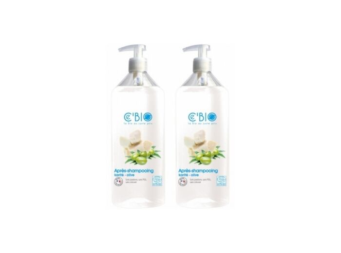 Lot de 2 Après Shampooing Olive et Karité 2 x 500ml