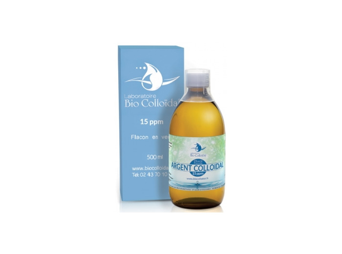 Argent Colloïdal 15 PPM 500ml