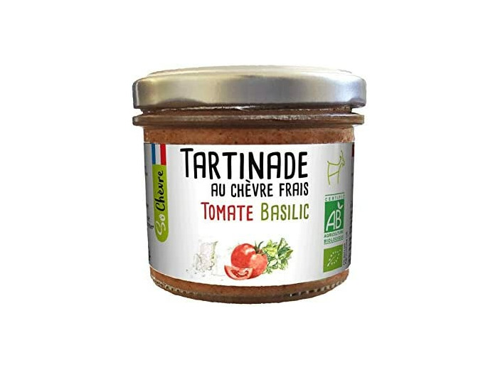TART CHEVRE TOMATE BASILIC 90G SO CHEVRE