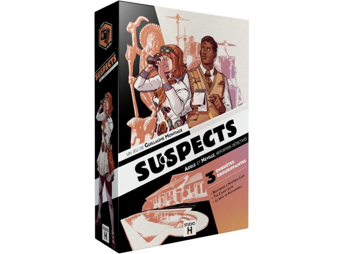 Suspects : Adèle et Neville, reporters détectives