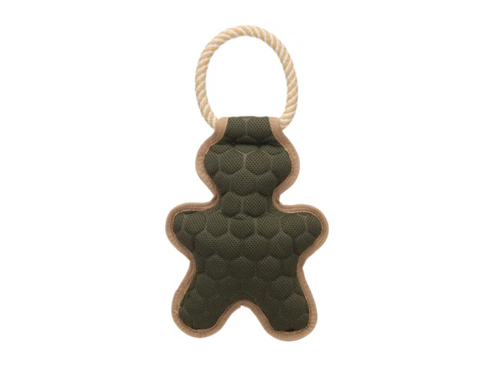 Jouet Mesci Petit homme avec corde Vert