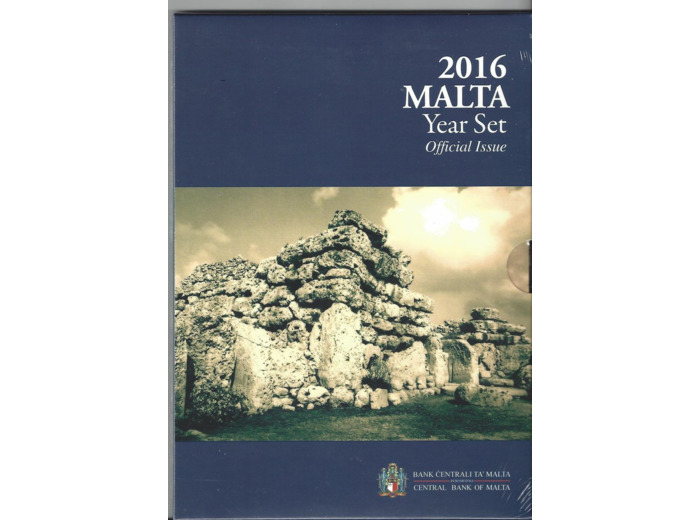 MALTE 2016 SERIE 9 MONNAIES BU