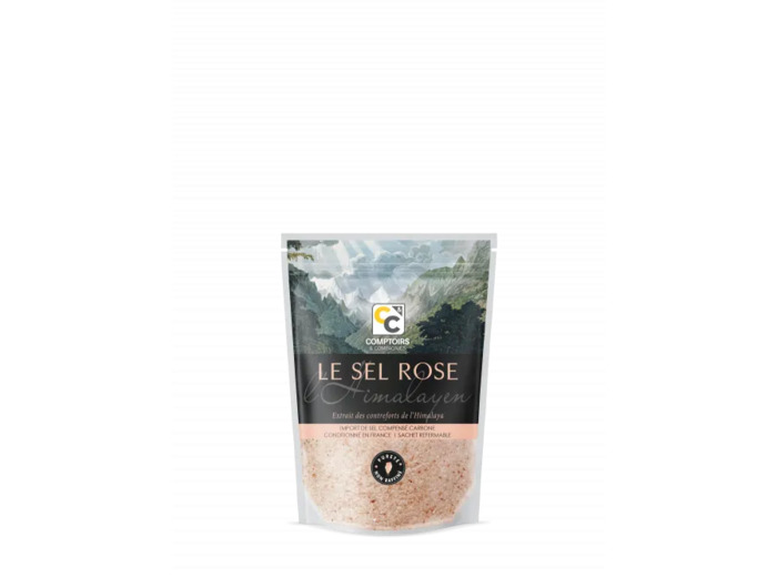 Sel Rose de l'Himalaya-500g-Comptoirs et Compagnies