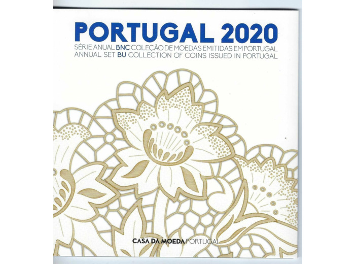 PORTUGAL 2020 SERIE 8 MONNAIES B.U
