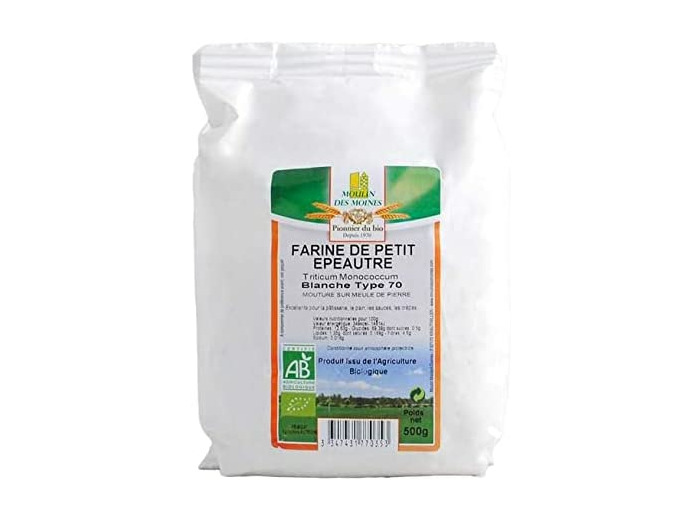 FARINE DE PETIT EPEAUTRE T70 500G Moulin des moines
