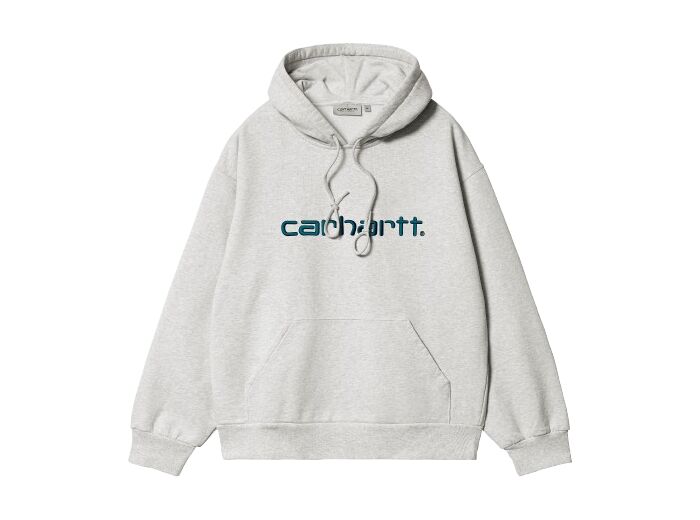 Sweat Capuche CARHARTT WIP Carhartt Ash Heather/Duck Blue