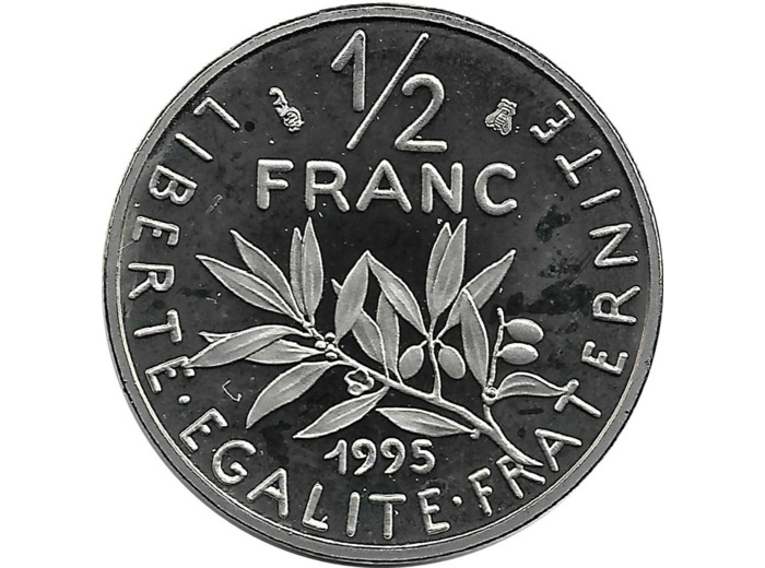FRANCE 1/2 FRANC ROTY 1995 BE