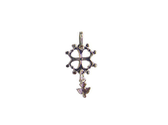 Croix Huguenote en Argent 925 11mm
