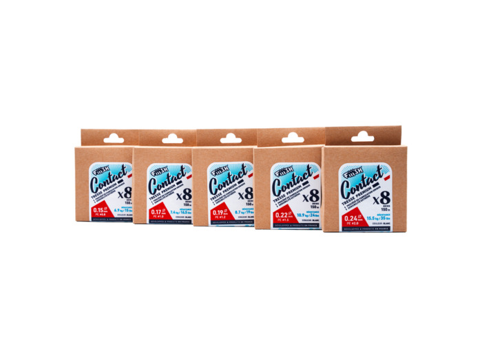 tresse 8 brins contact fiiish