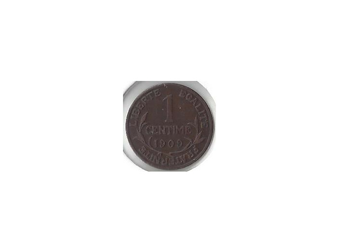 FRANCE 1 CENTIME DUPUIS 1909 TTB