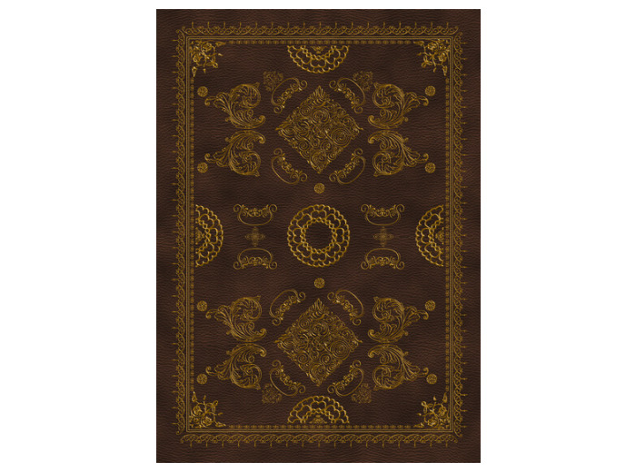 Grimoire vierge à l'ancienne - marron