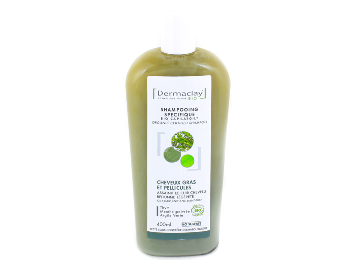 Shampooing Cheveux Gras et Pellicules Bio 400ml