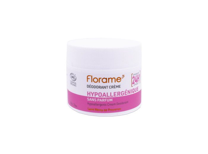 Déodorant crème hypoallergénique 50g