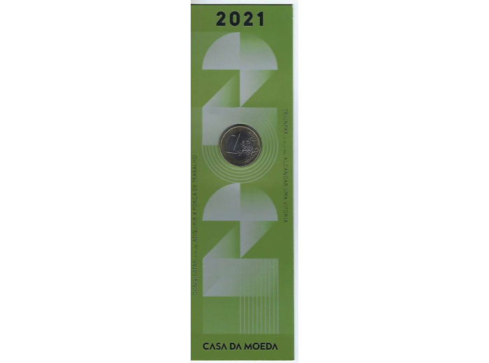 PORTUGAL 2021 1 EURO SUP/NC