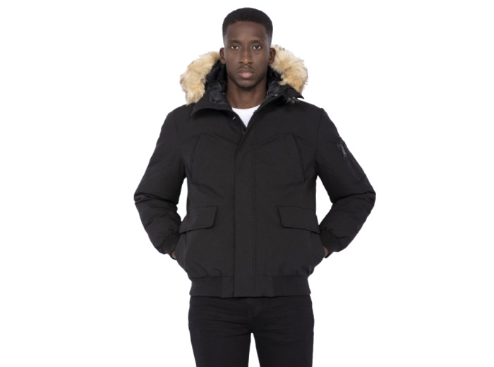 Blouson Capuche SCHOTT Keyburn Black