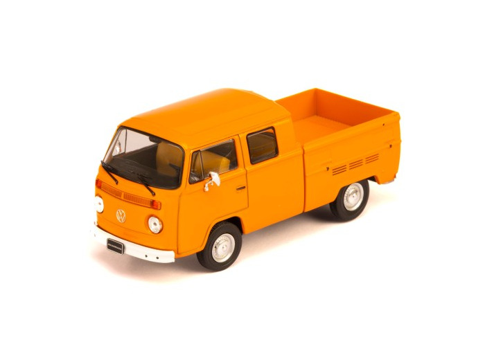 Volkswagen T2B Double Cabine Pick-Up Orange 1982 - 1/43 - IXO
