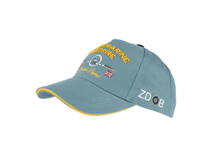 Casquette RAF Spitfire brodée - Hommage à l'aviation militaire