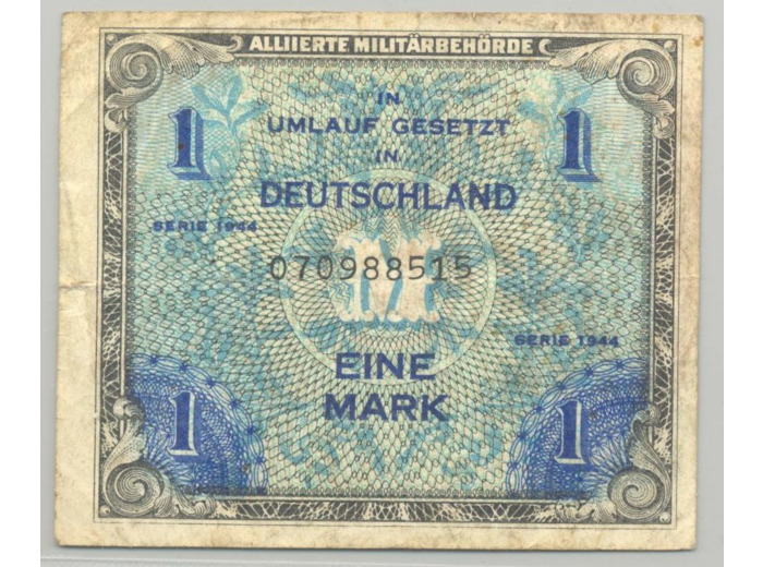 ALLEMAGNE 1 MARK 1944 TTB