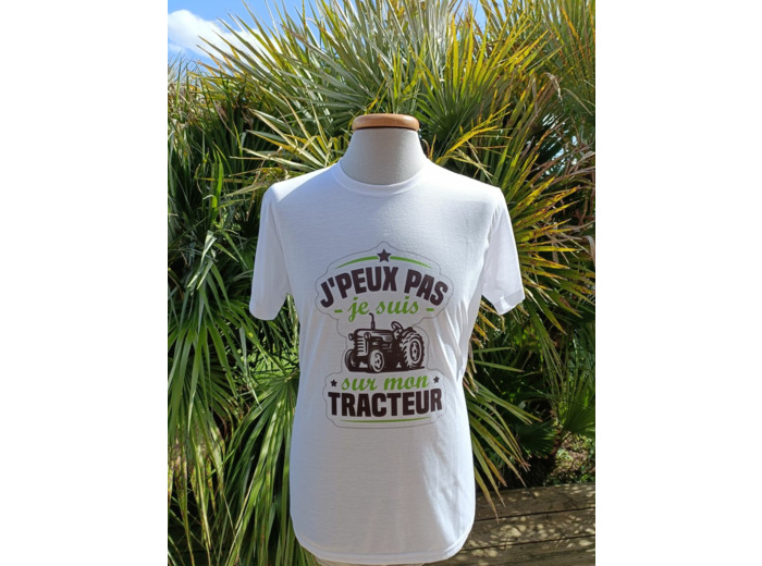 Tee-shirt blanc - Humour