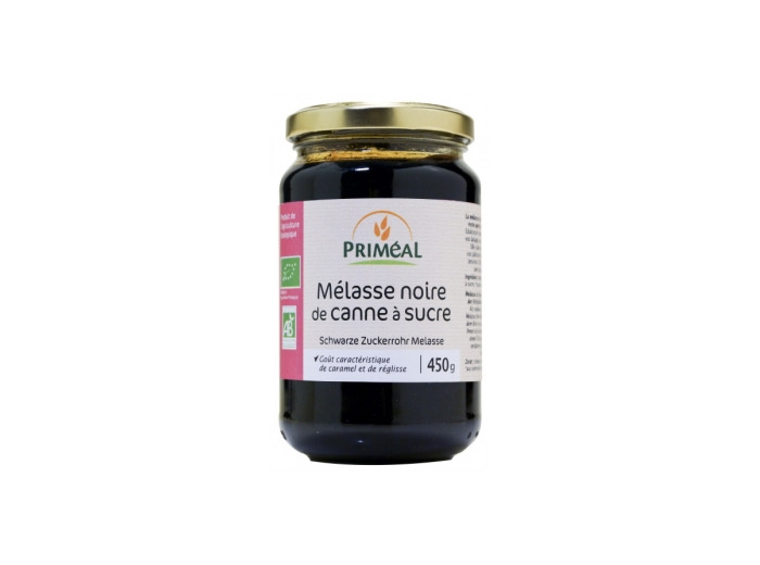 Melasse noire bio de canne à sucre 450g