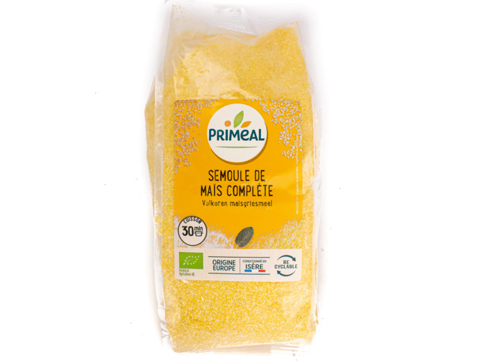 Semoule de Maïs Complète Bio 500g