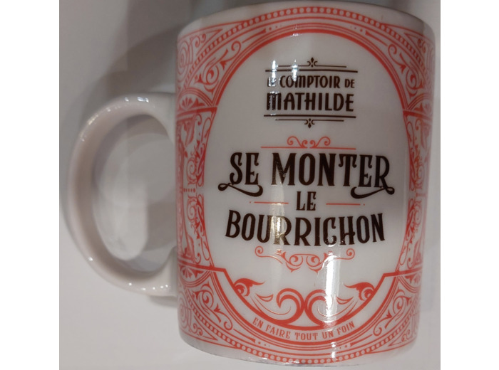 Mug Arabesque Rouge