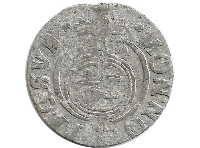 POLOGNE - SIGISMUND III 3 POLKER argent 1622 0gr90 TB