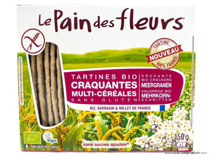 Tartines Craquantes Multi-céréales Bio 150g