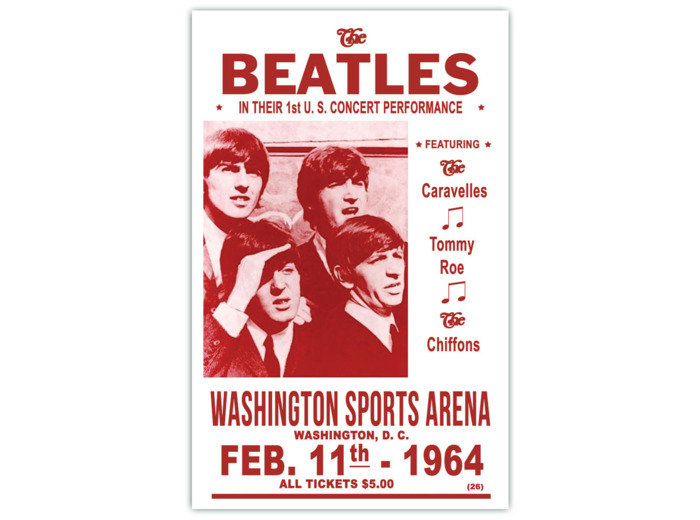 Affiche The Beatles (Sports Arena)