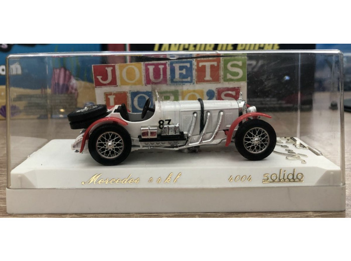 MERCEDES SSKL 1931 BLANCHE SOLIDO 1/43 BOITE D'ORIGINE