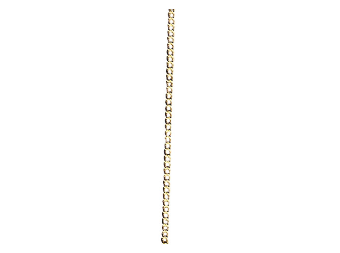 Collier 45cm en Plaqué Or - FIN