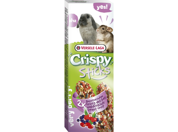 Crispy sticks aux fruits des bois pour Lapin & Chinchilla - 110g