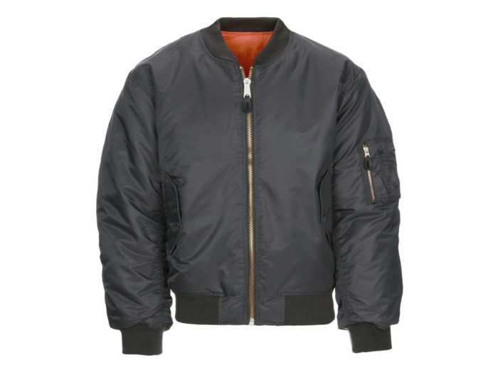 Blouson Pilote Bombers MA1 GRIS