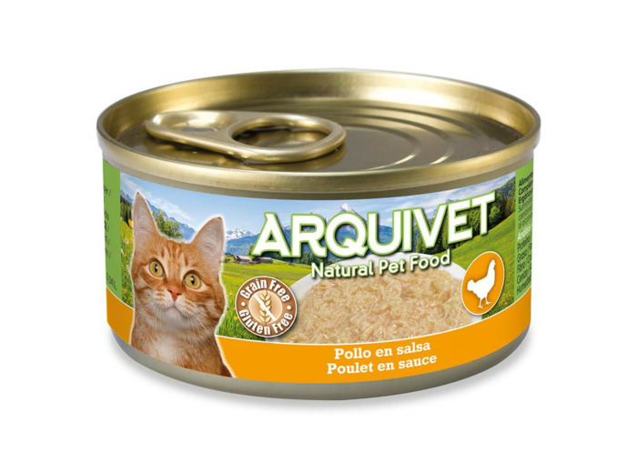 ARQUIVET Poulet en sauce pour chat - 80 g