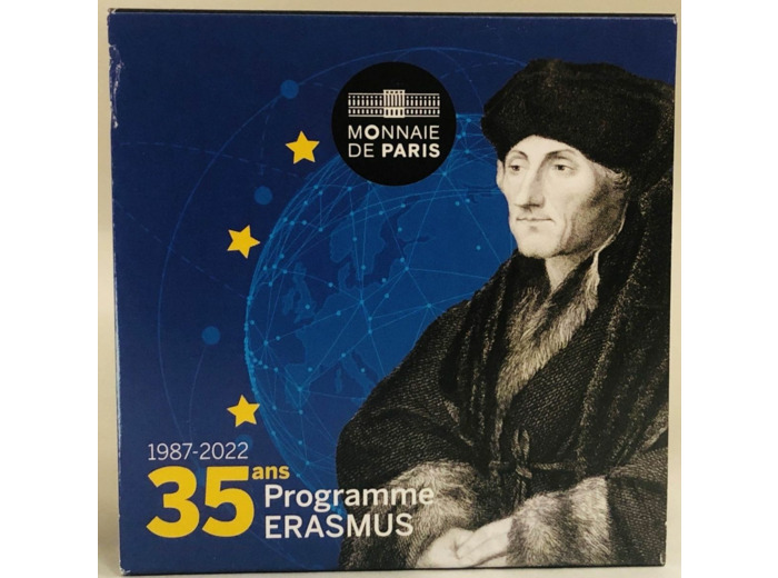 FRANCE 2022 2 EURO COMMEMORATIVE ERASMUS B.E