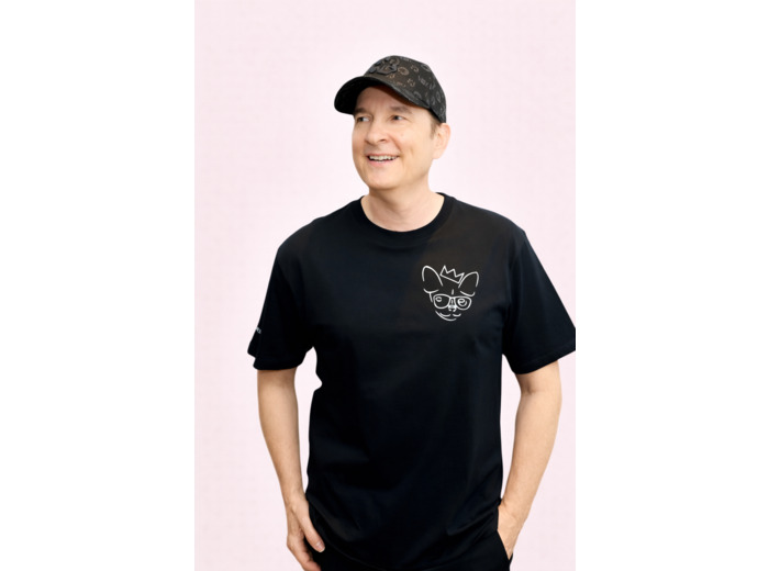 T-shirt Oh la la Chihuahua – Petit logo – Jean-Marc Généreux - 2 couleurs