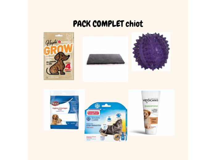 PACK complet pour chiot