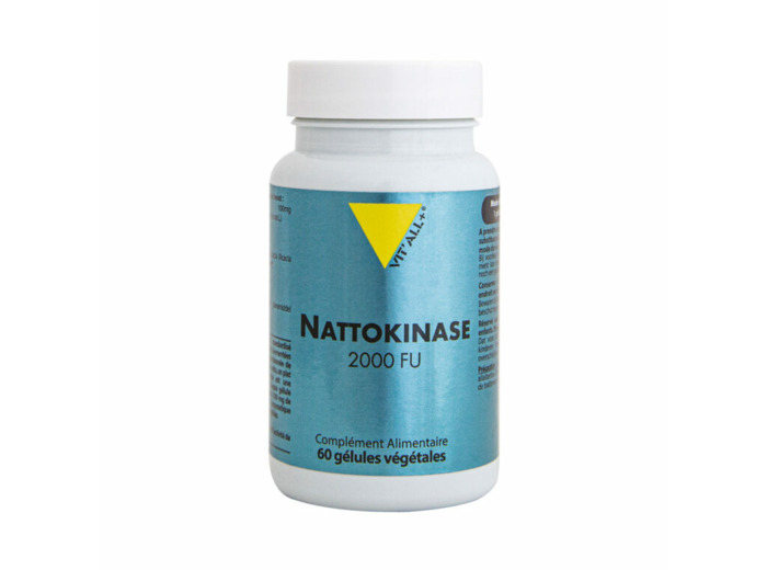 Nattokinase 100mg-2000FU-60 gélules-Vit'all+