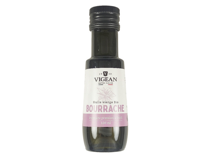 Huile Bourrache Vierge Bio 10cl