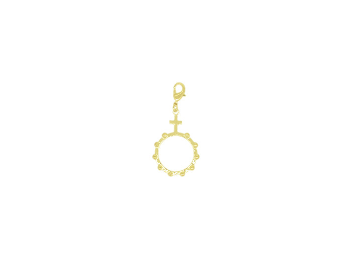 Pendentif en Plaqué Or - CHARME DIZAINIER 30mm