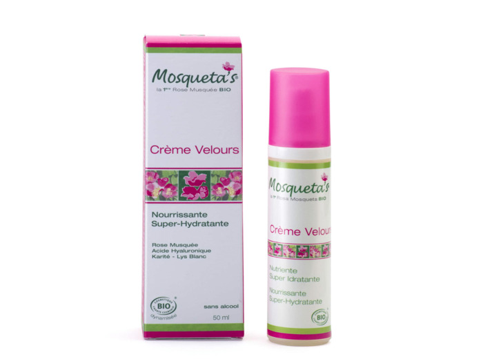 Crème velour super hydratante Bio - 50 ml-Mosqueta's