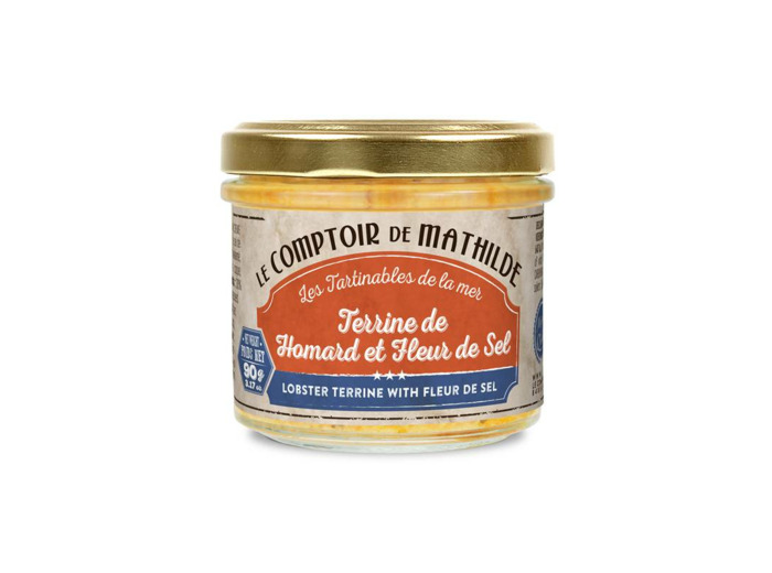 Terrine de Homard et fleur de sel - 100g