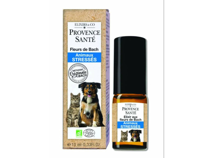 Fleurs de Bach pour Animaux stressés-spray 10ml-Provence Santé